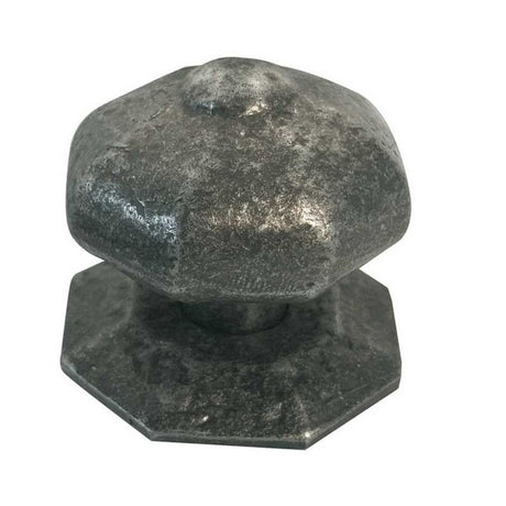 This is an image of a Frelan - Centre Door Knob - Pewter  that is availble to order from Trade Door Handles in Kendal.