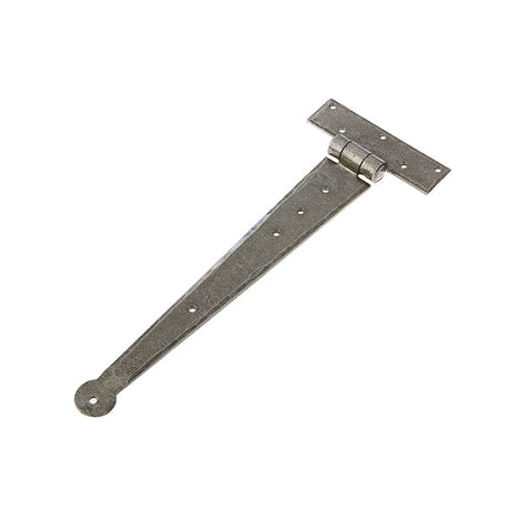 This is an image of a Frelan - Valley Forge 300mm Tee Hinges - Pewter  that is availble to order from Trade Door Handles in Kendal.