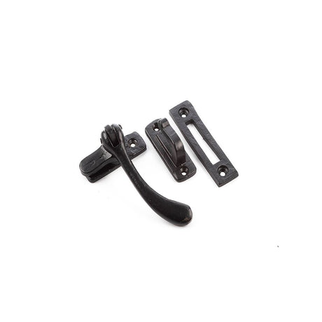 This is an image of a Frelan - Valley Forge Bulb End Casement Fastener - Black  that is availble to order from Trade Door Handles in Kendal.