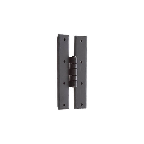 This is an image of a Frelan - Vally Forge 66 x 155mm H-Hinges - Black  that is availble to order from Trade Door Handles in Kendal.