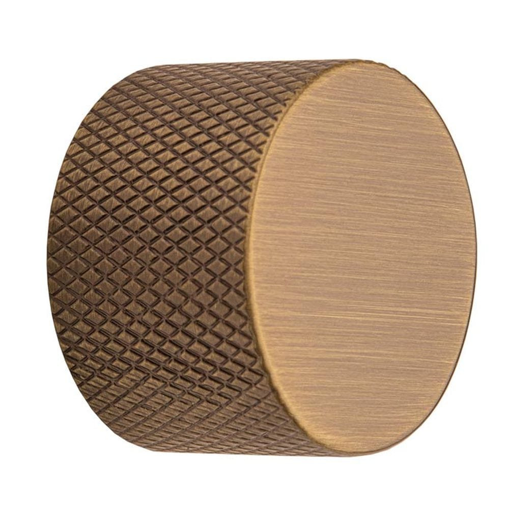 EuroLite Electrical Antique Brass / Knurled Dimmer Knob Only Knurled Dimmer Knob Only - Antique Brass