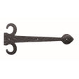 This is an image of a Ludlow - Sword Hinge Front 306mm - Black Antique that is availble to order from Trade Door Handles in Kendal.
