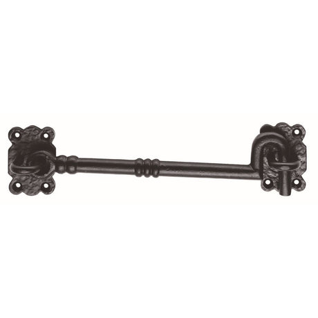 This is an image of a Ludlow - Cabin Hook 102mm - Black Antique  that is availble to order from Trade Door Handles in Kendal.
