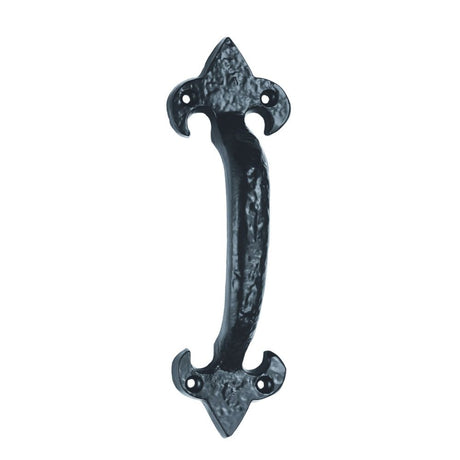 This is an image of a Ludlow - Pull Handle 178mm - Black Antique that is availble to order from Trade Door Handles in Kendal.