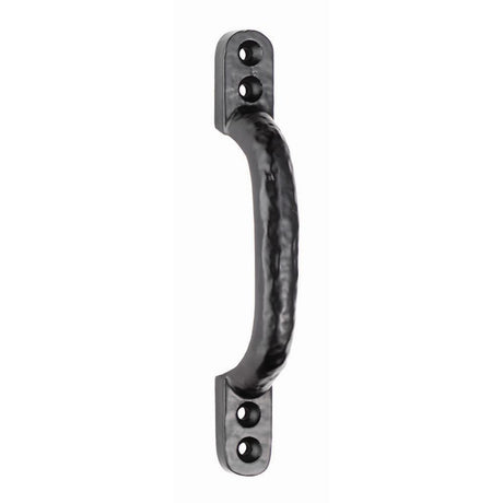 This is an image of a Ludlow - Hotbed Handle 133mm - Black Antique that is availble to order from Trade Door Handles in Kendal.