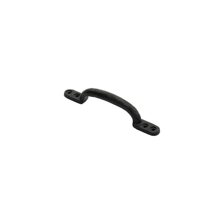 This is an image of a Ludlow - Hotbed Handle 153mm - Black Antique that is availble to order from Trade Door Handles in Kendal.