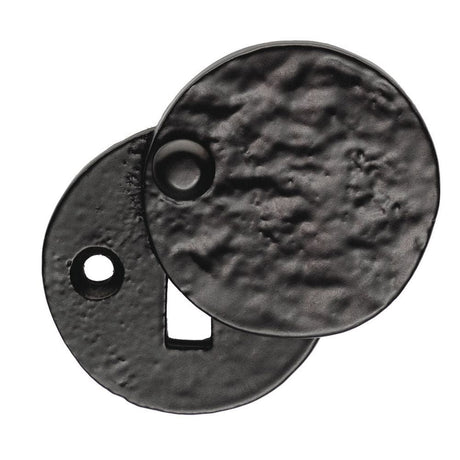 Ludlow Foundries Door Furniture Antique Black / Mortice Key Profile Escutcheons Ludlow - Covered Escutcheon - Black Antique