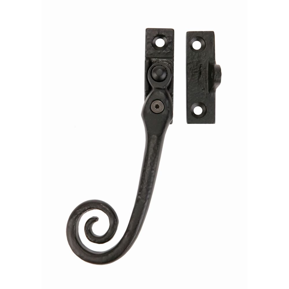 Ludlow Foundries Window Furniture Antique Black / Yes / Wedge Ludlow - Locking Casement Fastener L/H - Black Antique