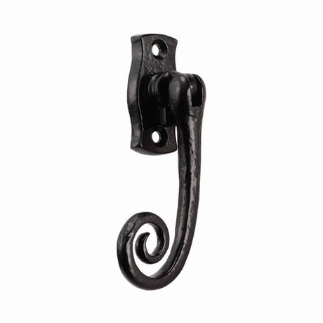 Ludlow Foundries Window Furniture Antique Black / Left Hand / Yes Ludlow - Locking Espagnolette Fastener L/H - Black Antique