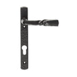 Ludlow Foundries Door Furniture Antique Black / Multi Point Lock Set / 92mm c/c Ludlow - Narrow Plate - Straight Lever Furniture 92mm c/c - Black Antique