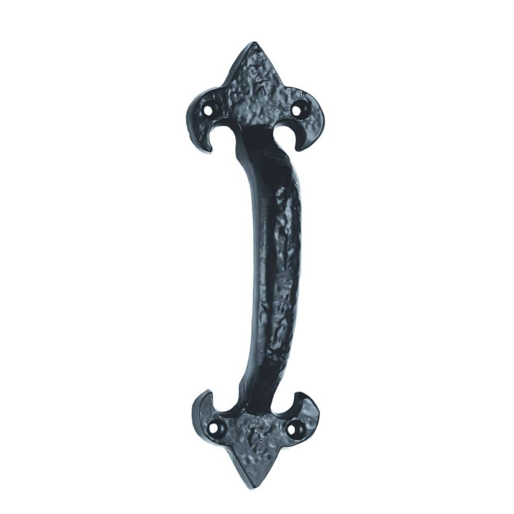 Ludlow Foundries Door Furniture Antique Black / Pull Handles (Face Fix) Ludlow - Pull Handle 178mm - Black Antique