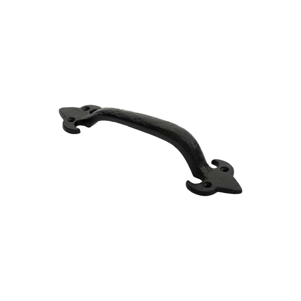 Ludlow Foundries Door Furniture Antique Black / Pull Handles (Face Fix) Ludlow - Pull Handle 228mm - Black Antique