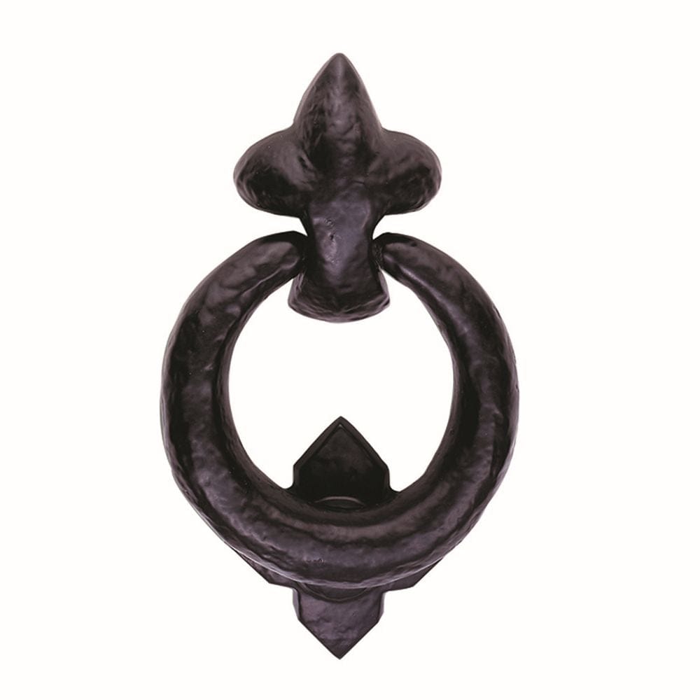 Ludlow Foundries Door Furniture Antique Black / Ring Door Knocker Ludlow - Ring Door Knocker - Black Antique