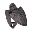 Ludlow Foundries Door Furniture Antique Black / Mortice Key Profile Escutcheons Ludlow - Shield Covered Escutcheon - Black Antique