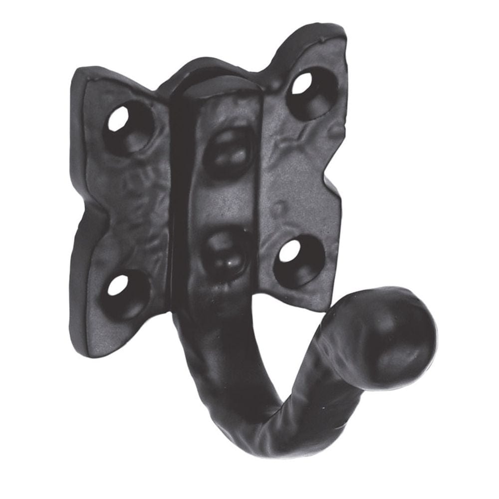 Ludlow Foundries Accessories Antique Black / Single Coat Hooks Ludlow - Single Wardrobe Hook - Black Antique
