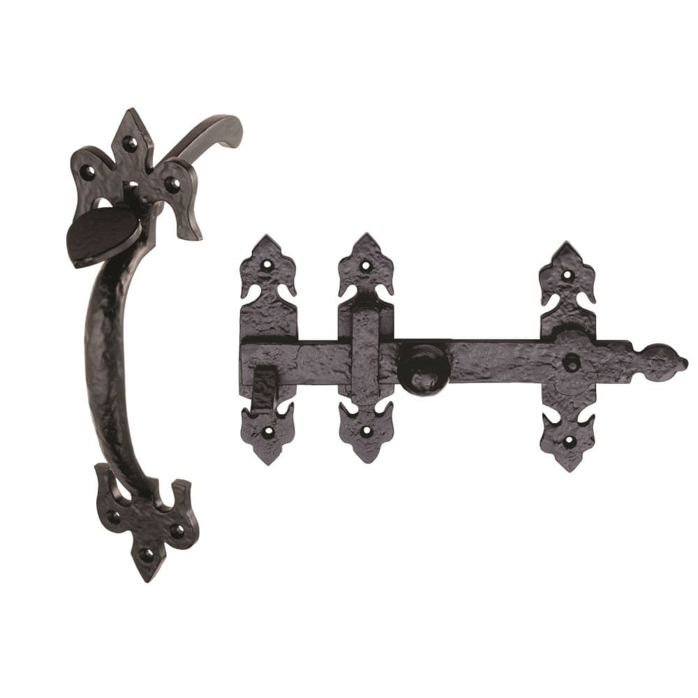 Ludlow Foundries Door Furniture Antique Black / Thumb Latch Ludlow - Suffolk Latch - Black Antique