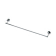 This is an image of a Carlisle Brass - Tempo Single Towel Rail 525mm - Polished Chrome that is availble to order from Trade Door Handles in Kendal.