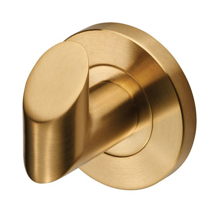 This is an image of a Carlisle Brass - Stainless Steel Robe Hook - Satin PVD that is availble to order from Trade Door Handles in Kendal.