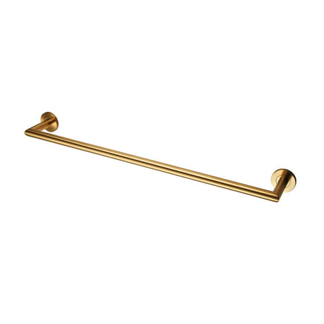This is an image of a Carlisle Brass - Stainless Steel Single Towel Rail - Satin PVD that is availble to order from Trade Door Handles in Kendal.