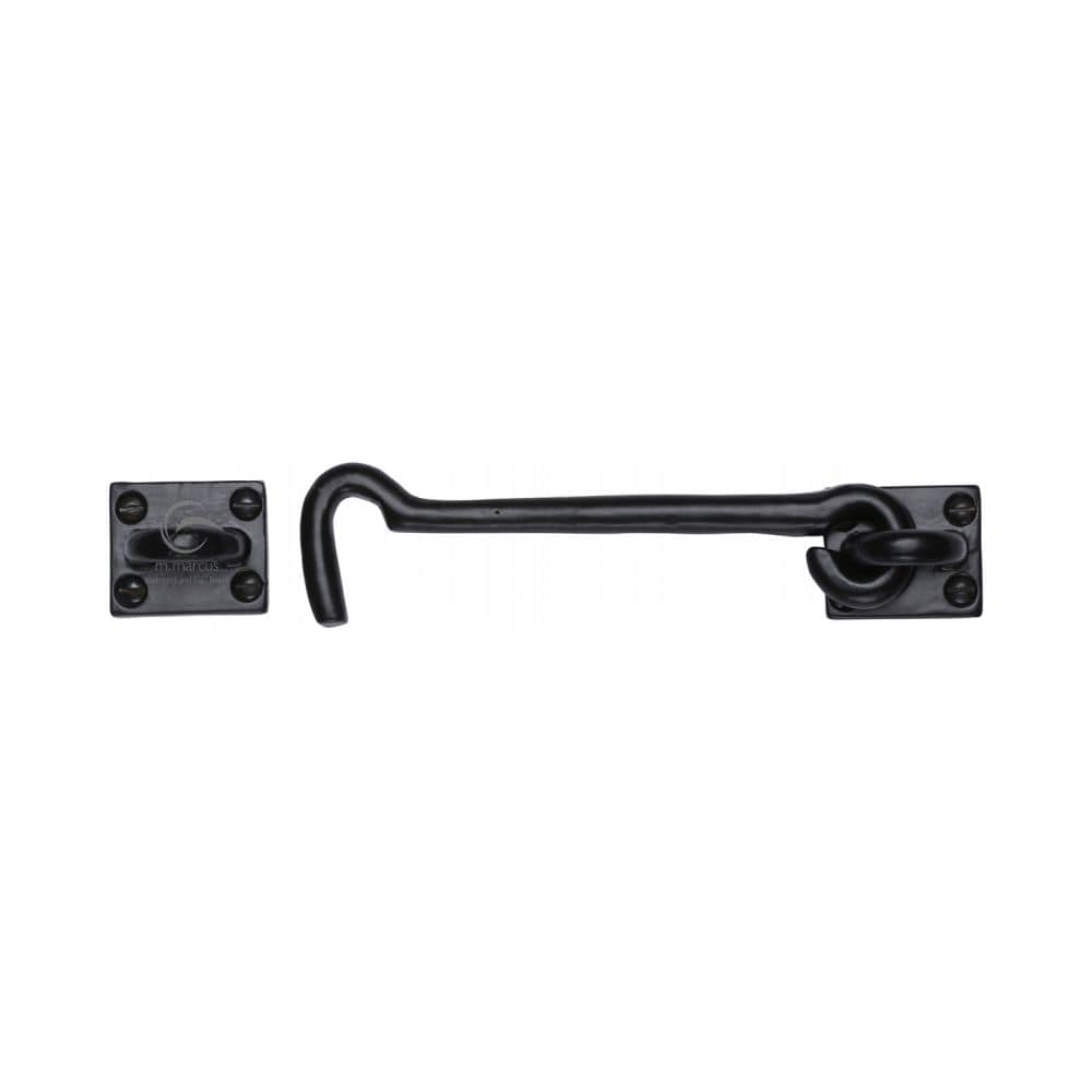 M.Marcus Accessories Black Iron Rustic / Cabin Hooks / 6" / 150mm M.Marcus - Black Iron Rustic Cabin Hook 6"