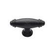 M.Marcus Cabinet Hardware Matt Black / Cabinet Knobs M.Marcus - Black Iron Rustic Cabinet Knob Artisan Design 80mm
