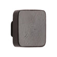 M.Marcus Cabinet Hardware Matt Black / Cabinet Knobs / 38mm Dia. M.Marcus - Black Iron Rustic Cabinet Knob Square Design 38mm