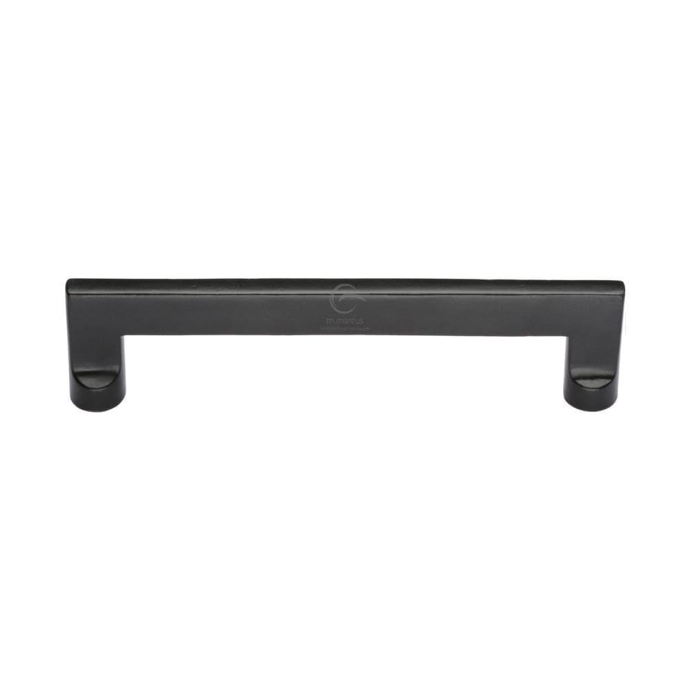 M.Marcus Cabinet Hardware Matt Black / Cabinet Pull Handles / 160mm c/c M.Marcus - Black Iron Rustic Cabinet Pull Apollo Design 160mm CTC