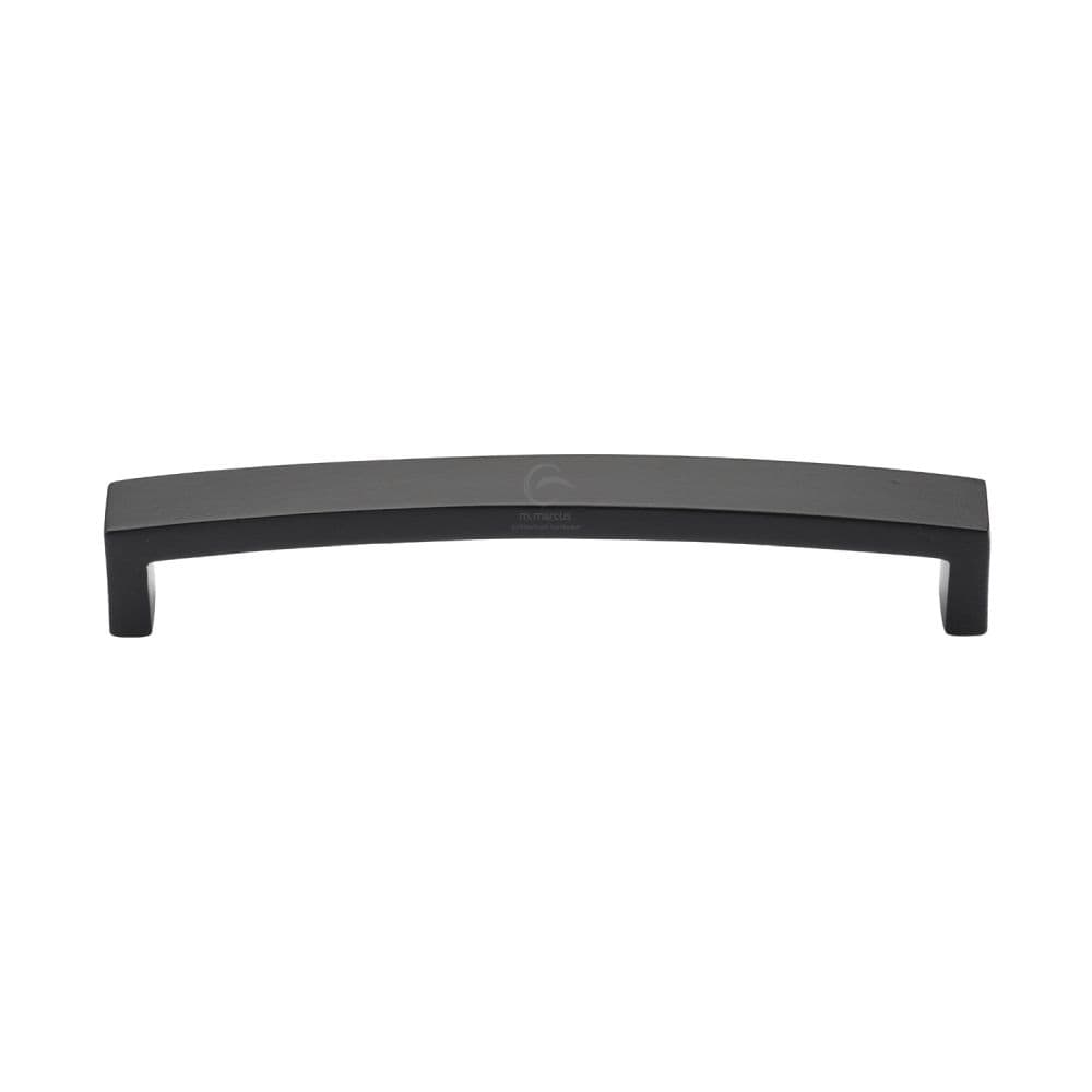 M.Marcus Cabinet Hardware Matt Black / Cabinet Pull Handles / 160mm c/c M.Marcus - Black Iron Rustic Cabinet Pull Arched Design 160mm CTC