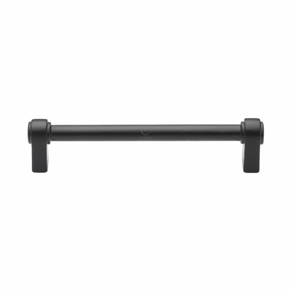 M.Marcus Cabinet Hardware Matt Black / Cabinet Pull Handles / 160mm c/c M.Marcus - Black Iron Rustic Cabinet Pull Artisan Design 160mm CTC