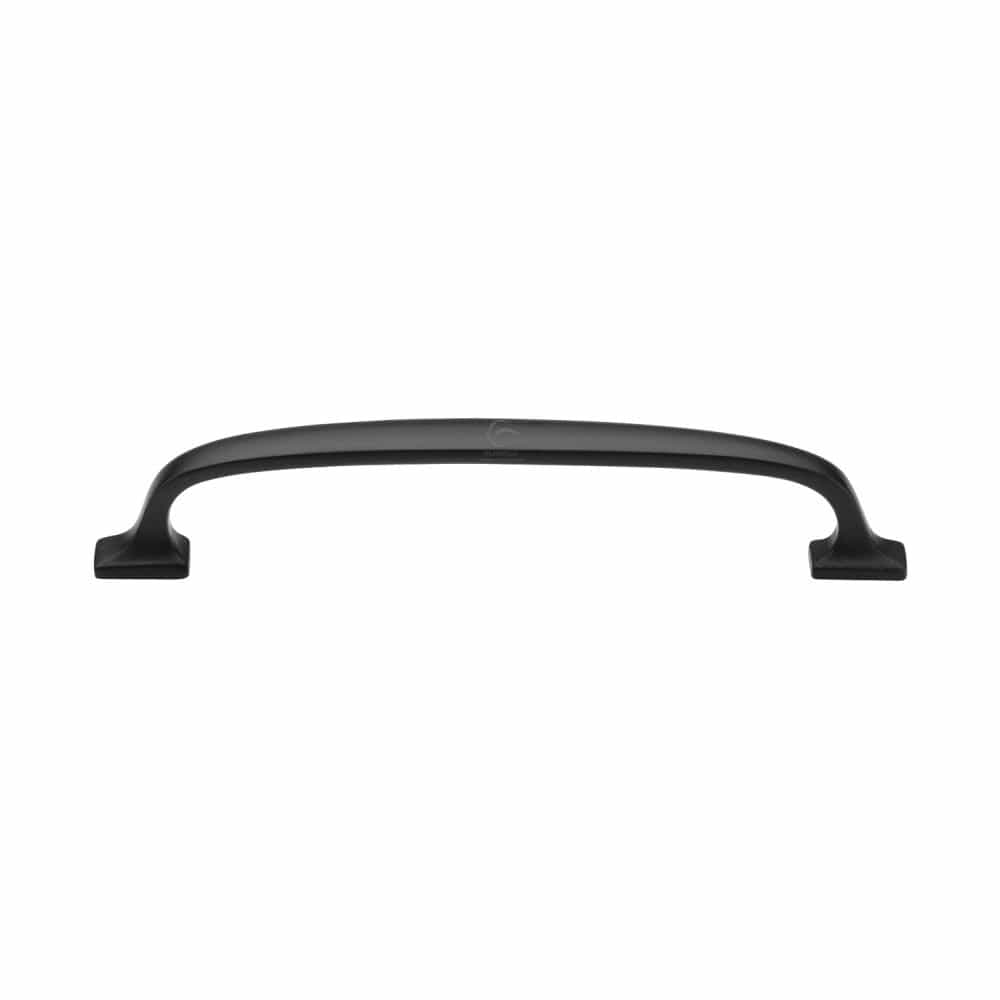 M.Marcus Cabinet Hardware Matt Black / Cabinet Pull Handles / 160mm c/c M.Marcus - Black Iron Rustic Cabinet Pull Durham Design 160mm CTC