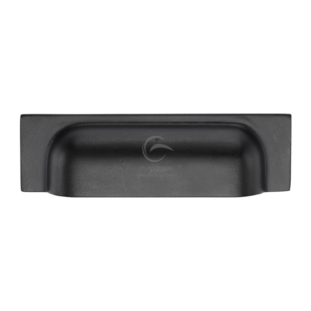 M.Marcus Cabinet Hardware Matt Black / Cabinet Pull Handles / 152mm c/c M.Marcus - Black Iron Rustic Cabinet Pull Military Design 152/178mm