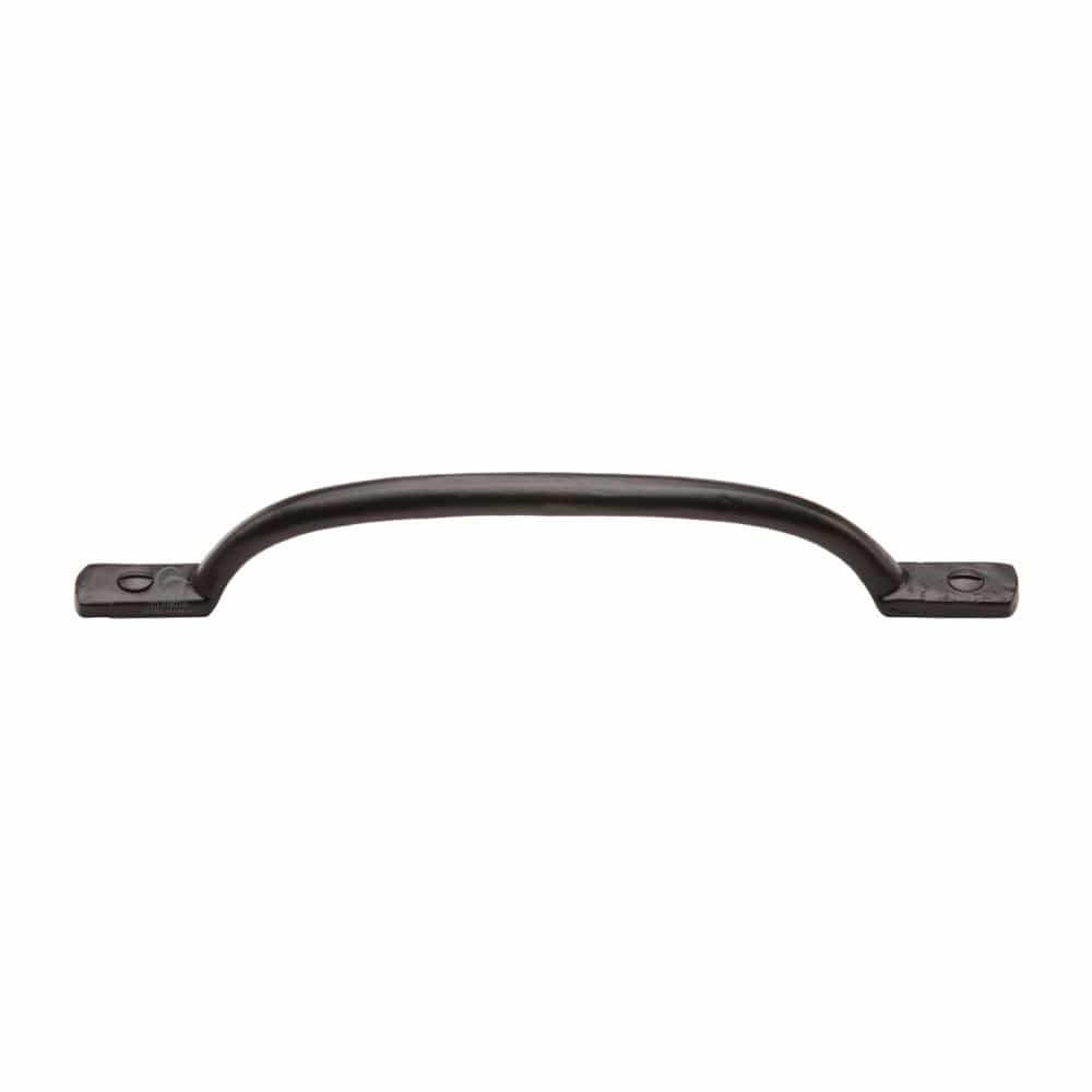 M.Marcus Cabinet Hardware Matt Black / Cabinet Pull Handles / 203mm c/c M.Marcus - Black Iron Rustic Cabinet Pull Russell Design 203mm
