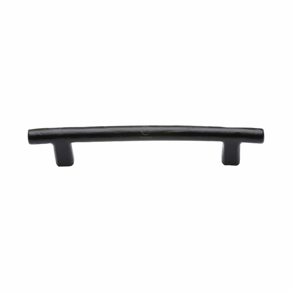 M.Marcus Cabinet Hardware Matt Black / Cabinet Pull Handles / 160mm c/c M.Marcus - Black Iron Rustic Cabinet Pull T Bar Design 160mm CTC