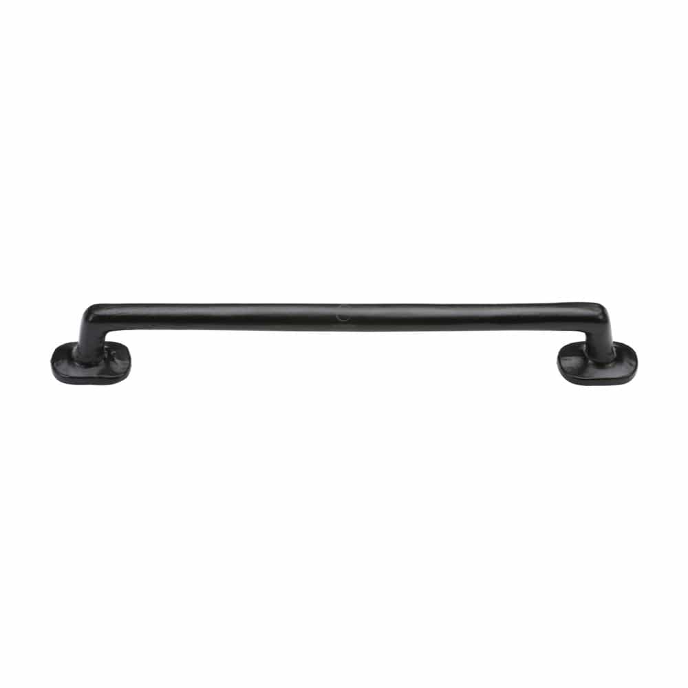 M.Marcus Cabinet Hardware Matt Black / Cabinet Pull Handles / 192mm c/c M.Marcus - Black Iron Rustic Cabinet Pull Traditional Design 192mm CTC