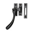 M.Marcus Window Furniture Matt Black / No / Mortice & Hook Place M.Marcus - Black Iron Rustic Casement Window Fastener