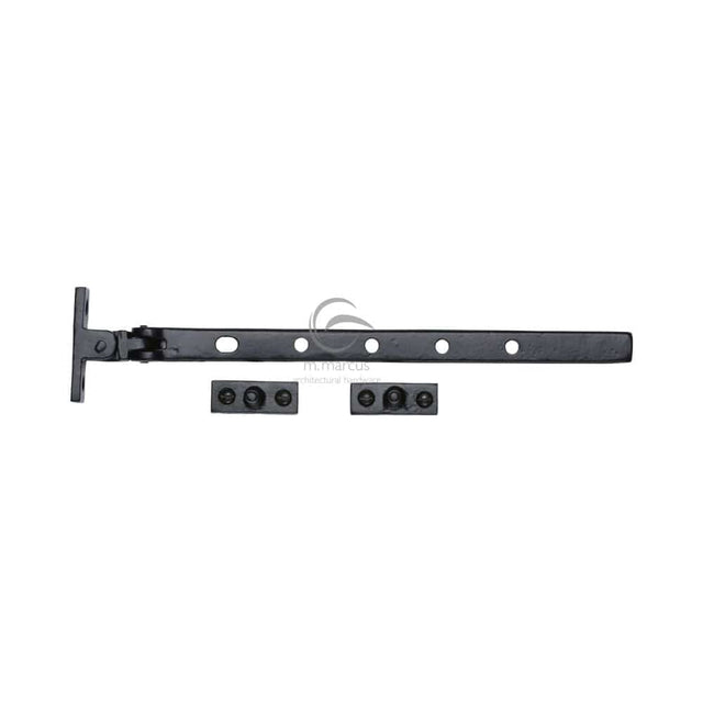 M.Marcus Window Furniture Matt Black / 10"/250mm M.Marcus - Black Iron Rustic Casement Window Stay 10"