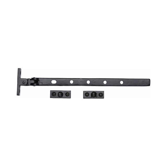 M.Marcus Window Furniture Matt Black / 12"/300mm M.Marcus - Black Iron Rustic Casement Window Stay 12"