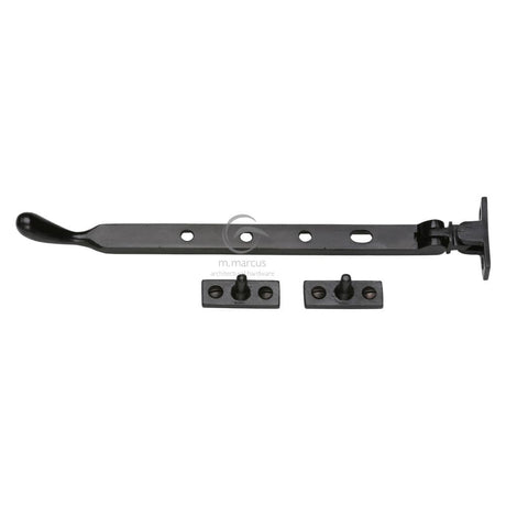 M.Marcus Window Furniture Matt Black / 8"/200mm M.Marcus - Black Iron Rustic Casement Window Stay 8"