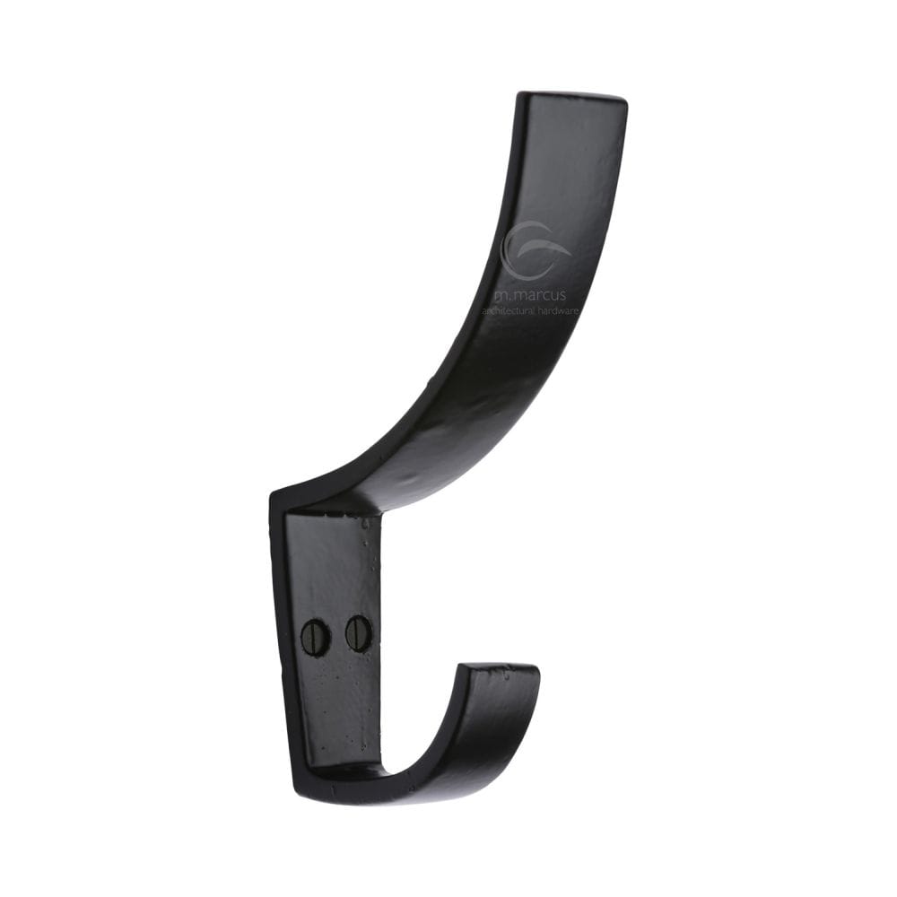 M.Marcus Accessories Matt Black / Hat & Coat Hooks M.Marcus - Black Iron Rustic Hat & Coat Hook