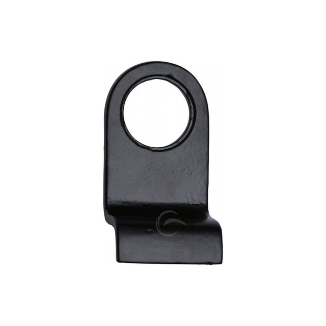 M.Marcus Door Furniture Matt Black / Rim Profile Cylinder Pulls M.Marcus - Black Iron Rustic Round Cylinder Pull