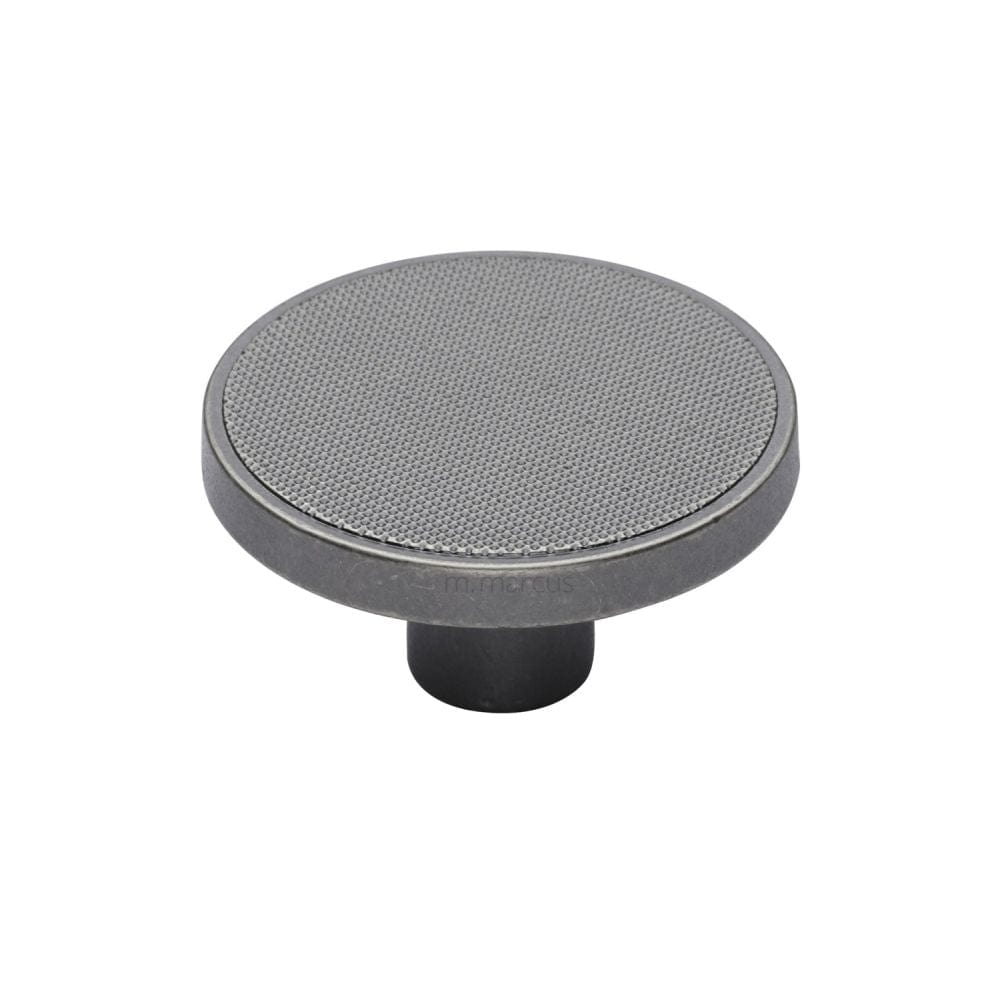 M.Marcus Cabinet Hardware Old Iron / Cabinet Knobs / 50mm Dia. M.Marcus - Brooklyn Cabinet Knob Old Iron Finish