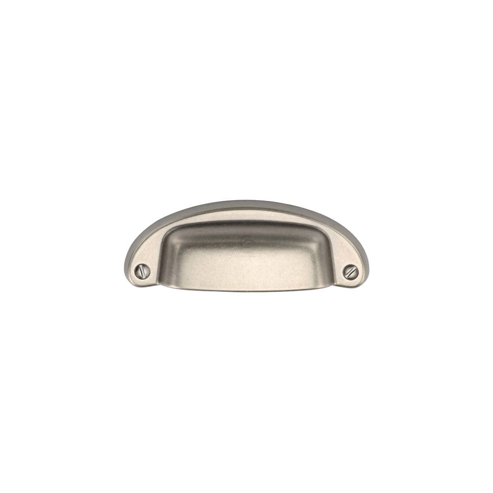 M.Marcus Cabinet Hardware Distressed Pewter / Cabinet Cup Pulls / 32mm c/c M.Marcus - Classic Cup Pull 032mm Distressed Pewter Finish