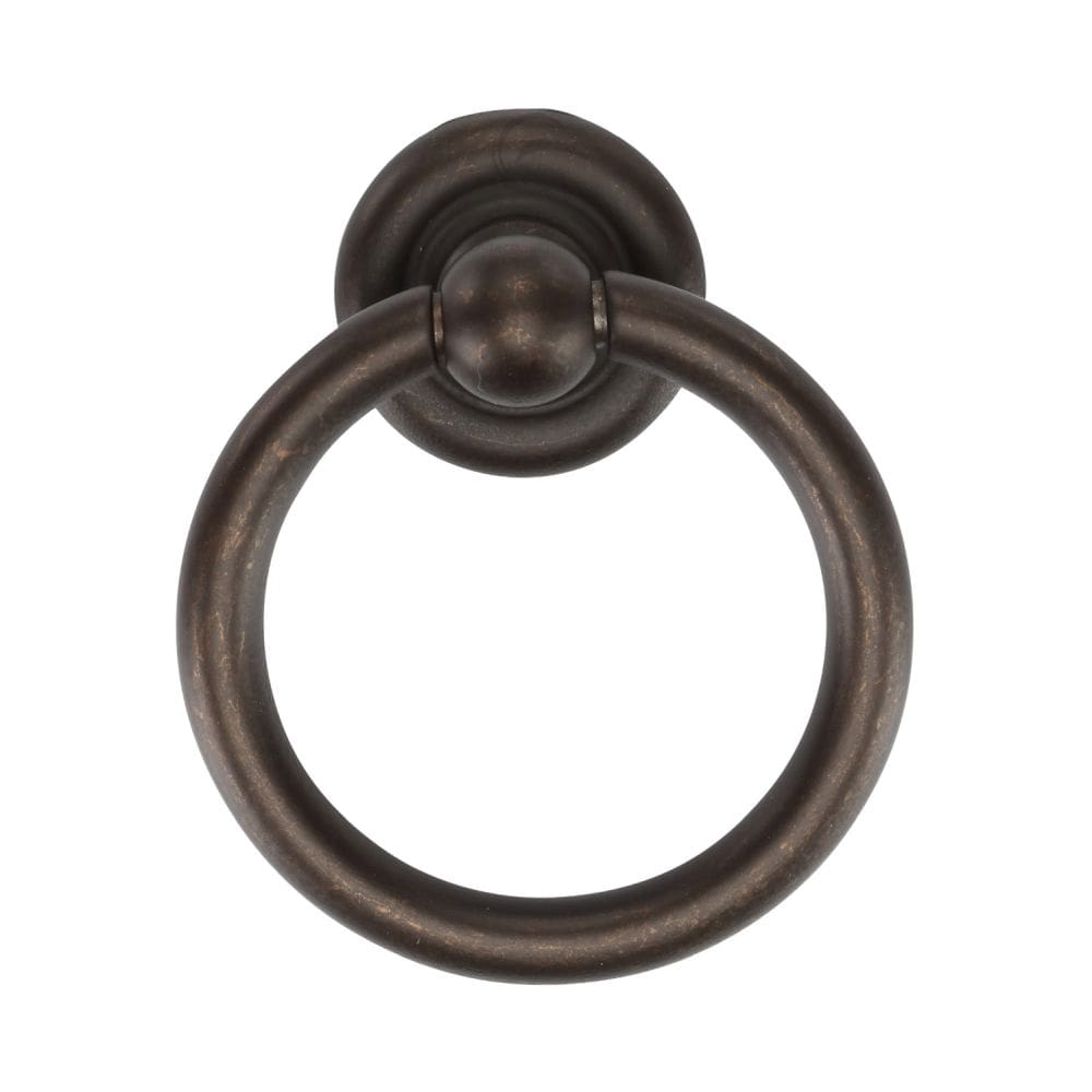 M.Marcus Cabinet Hardware Matt Bronze / Cabinet Drop Pulls M.Marcus - Classic Round Drop Pull 42mm Matt Bronze Finish