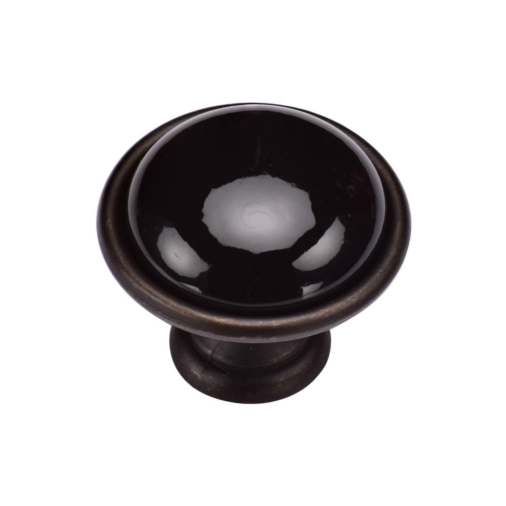 M.Marcus Cabinet Hardware Matt Bronze / Cabinet Knobs / 35mm Dia. M.Marcus - Dome Cabinet Knob 035mm Matt Bronze Finish