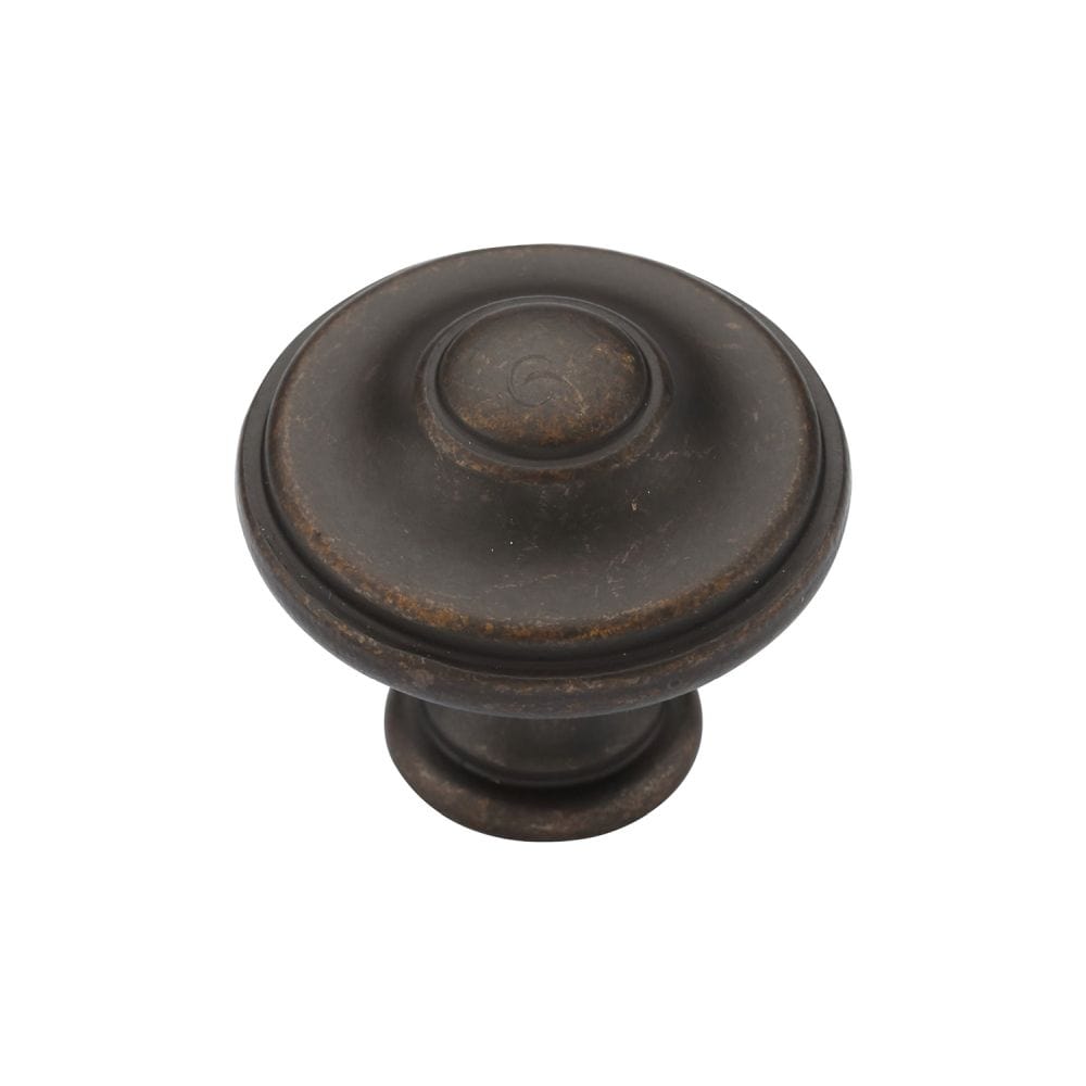 M.Marcus Cabinet Hardware Matt Bronze / Cabinet Knobs / 30mm Dia. M.Marcus - Domed Round Knob 030mm Matt Bronze Finish