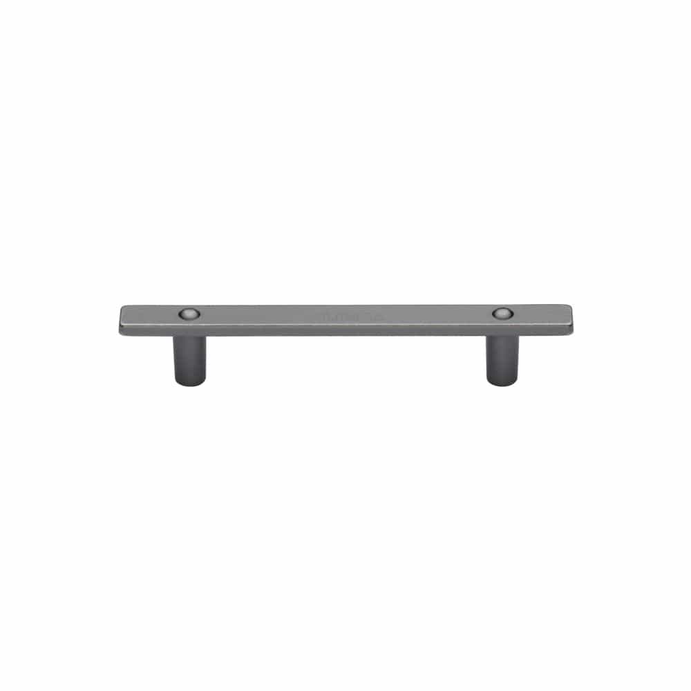 M.Marcus Cabinet Hardware Old Iron / Cabinet Pull Handles / 96mm c/c M.Marcus - Lodge Pull Handle Old Iron Finish