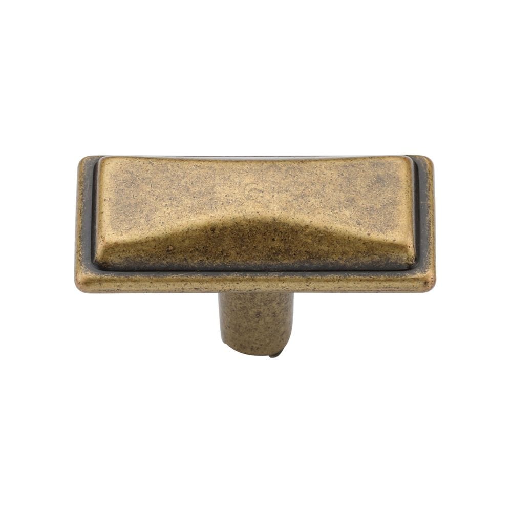 M.Marcus Cabinet Hardware Distressed Brass / Cabinet Knobs / 45mm Dia. M.Marcus - Luca Cabinet Knob 45mm Distressed Brass Finish