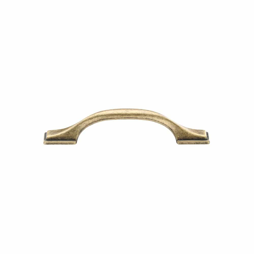 M.Marcus Cabinet Hardware Distressed Brass / Cabinet Pull Handles / 96mm c/c M.Marcus - Luca Cabinet Pull 96mm Distressed Brass Finish