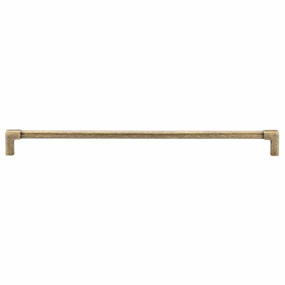 M.Marcus Cabinet Hardware Distressed Brass / Cabinet Pull Handles / 320mm c/c M.Marcus - Mission Cabinet Pull 320mm Distressed Brass Finish