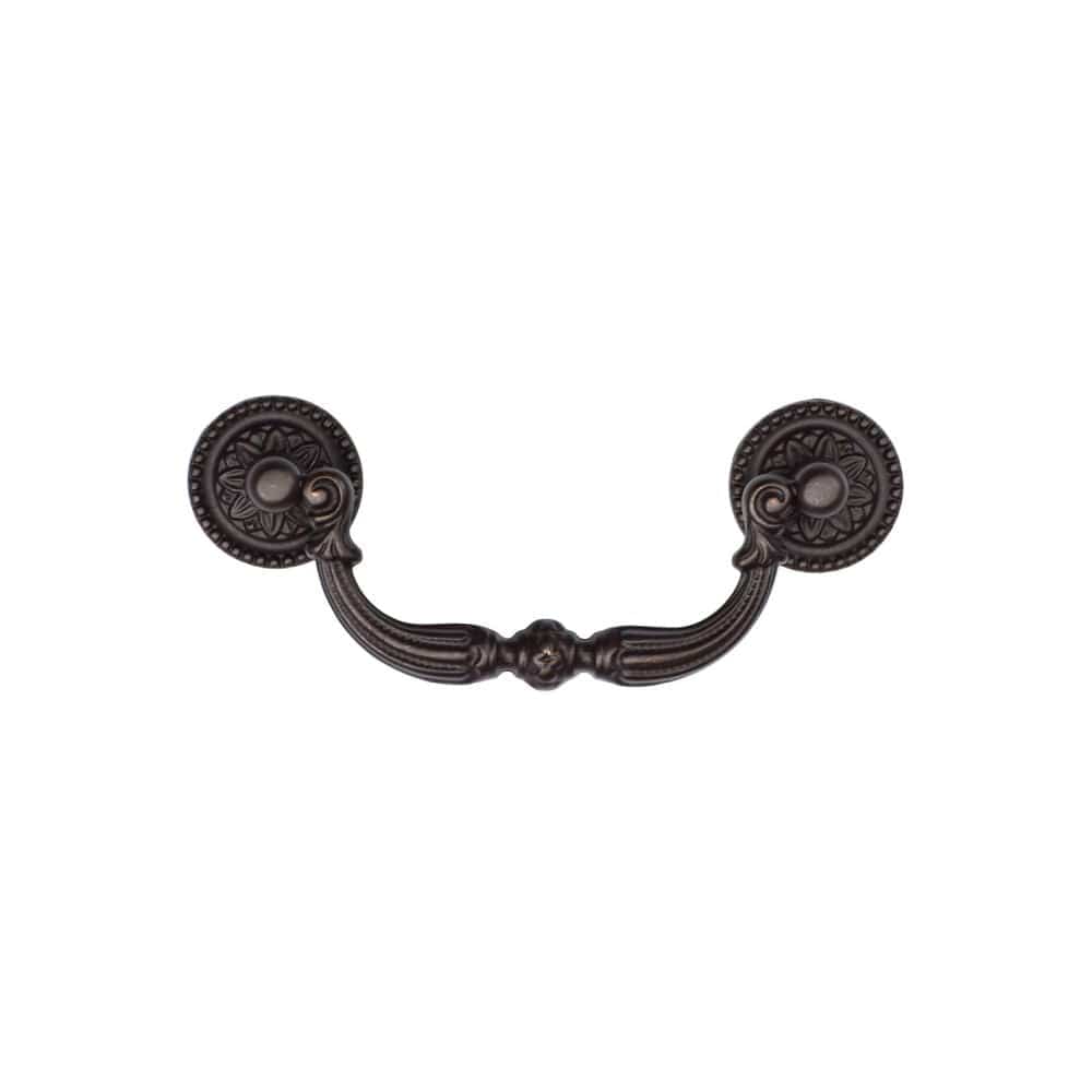 M.Marcus Cabinet Hardware Matt Bronze / Cabinet Drop Pulls / 96mm c/c M.Marcus - Ornate Drop Pull 96mm Matt Bronze Finish